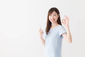 若い女性
