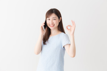 若い女性