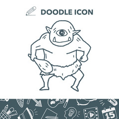 giant ogre doodle