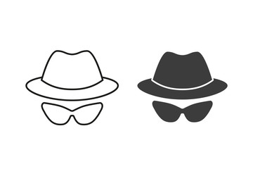 Anonymous vector icon.