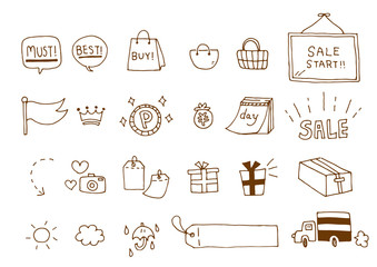 netshop icon set
