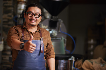 Successful small business owner