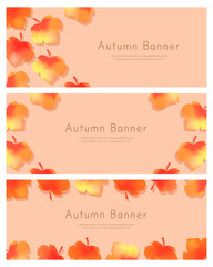 Autumn Concept Banner Design