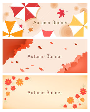 Autumn Concept Banner Design