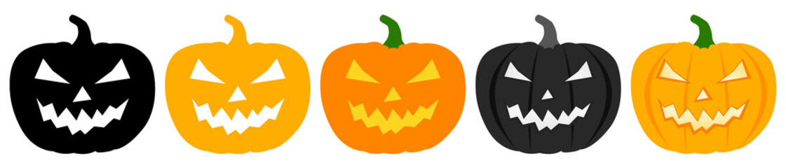 Halloween Kürbis Set