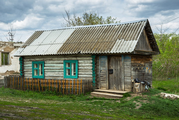 Old wooden rural house