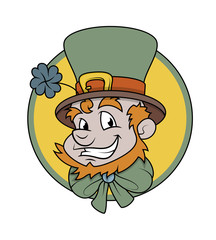 Happy Leprechaun Portrait