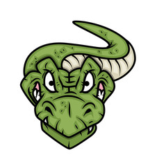 Angry Crocodile Mascot