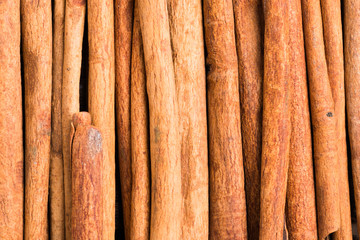 Cinnamon texture for background