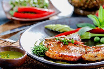 Grilled  steak