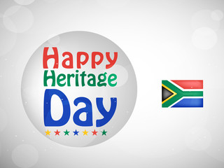 illustration of elements of South Africa Heritage Day Background