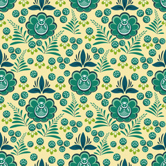 Old russian folk motifs.