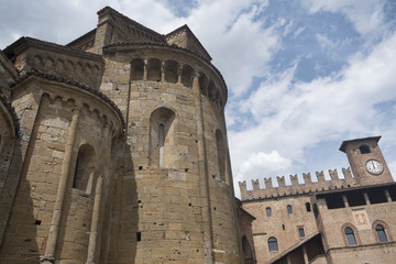 Fototapeta premium Castell'Arquato (Piacenza, Italy), historic city