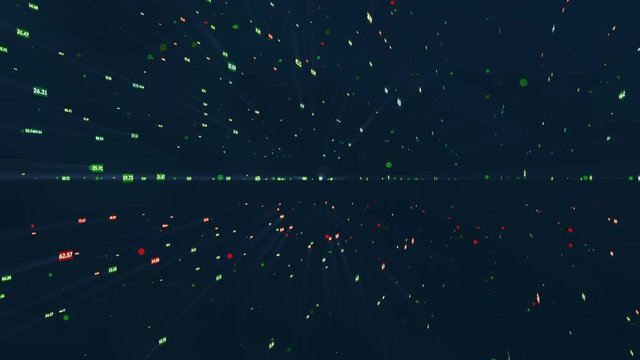 background for your stock market production.