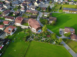 Alpen aus der Luft