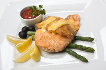 dish of fried meat baked in pastry