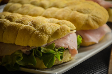 italian panini - crostini, starters, bruschetta