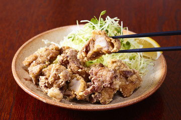 鳥の唐揚げ