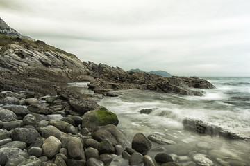 landscape in the coast