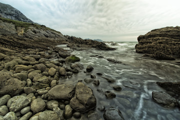 landscape in the coast