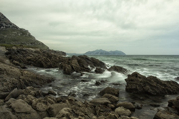 Fototapeta na wymiar landscape in the coast