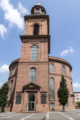 Fototapeta na wymiar famous Paulskirche in Frankfurt