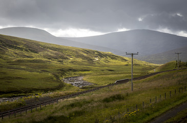 A valley in the Scottish Highlands