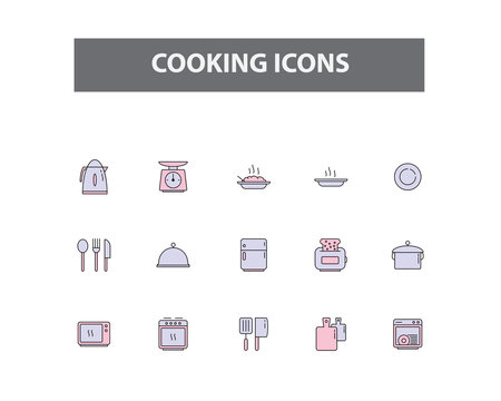 Cooking Vector Icons