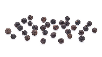 pepper corn on white background