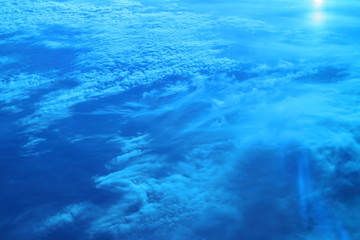 青い雲海