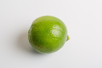 top view of green lime