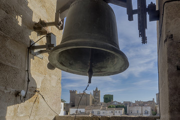 Obraz premium hermosa ciudad monumental de Cáceres en España