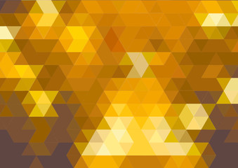 Obraz premium Abstract Geometrical Gold Pattern Design