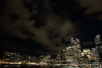 シドニー港の夜