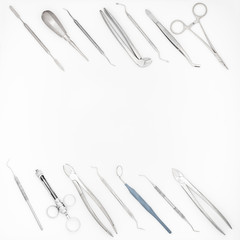 set of dental instruments