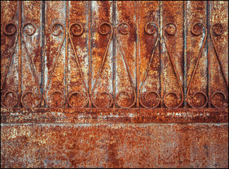 Old wrought-iron gates
