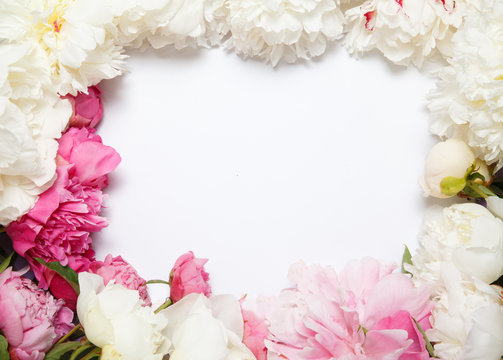 Flower frame from flowers by pion.