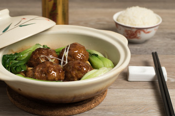 Boulette de porc chinois