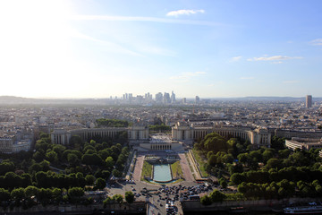 Fototapeta premium Paris von oben