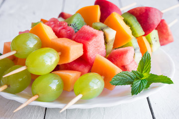 Fruit skewers