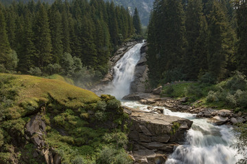 Fototapeta na wymiar Salzburg - Krimmler Wasserfälle