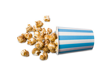 Popcorn with caramel taste