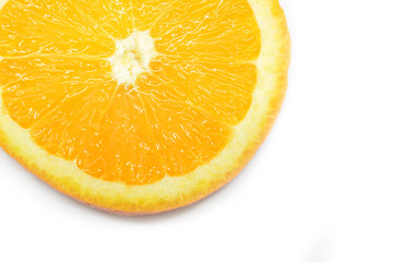 Isolated oranges fruits