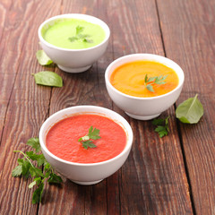 assorted soup