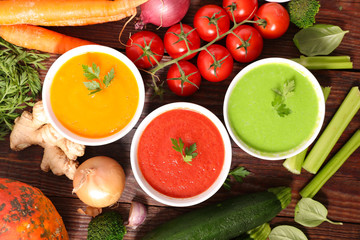 assorted soup