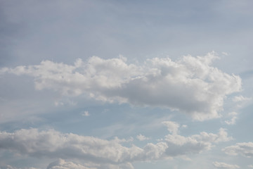 Sky with clouds