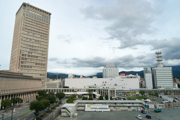 山形駅西口側の風景