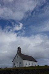 Fototapeta premium porlakshofn church, iceland