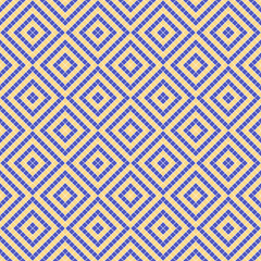 Fototapeta premium Seamless vector decorative geometric pattern. ethnic endless background with ornamental decorative elements with traditional etnic motives, tribal geometric figures. Print for wrapping, background