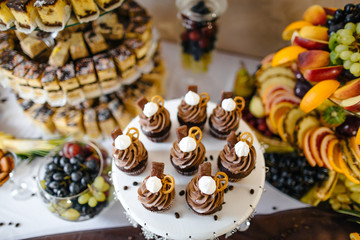 Delicious wedding desserts